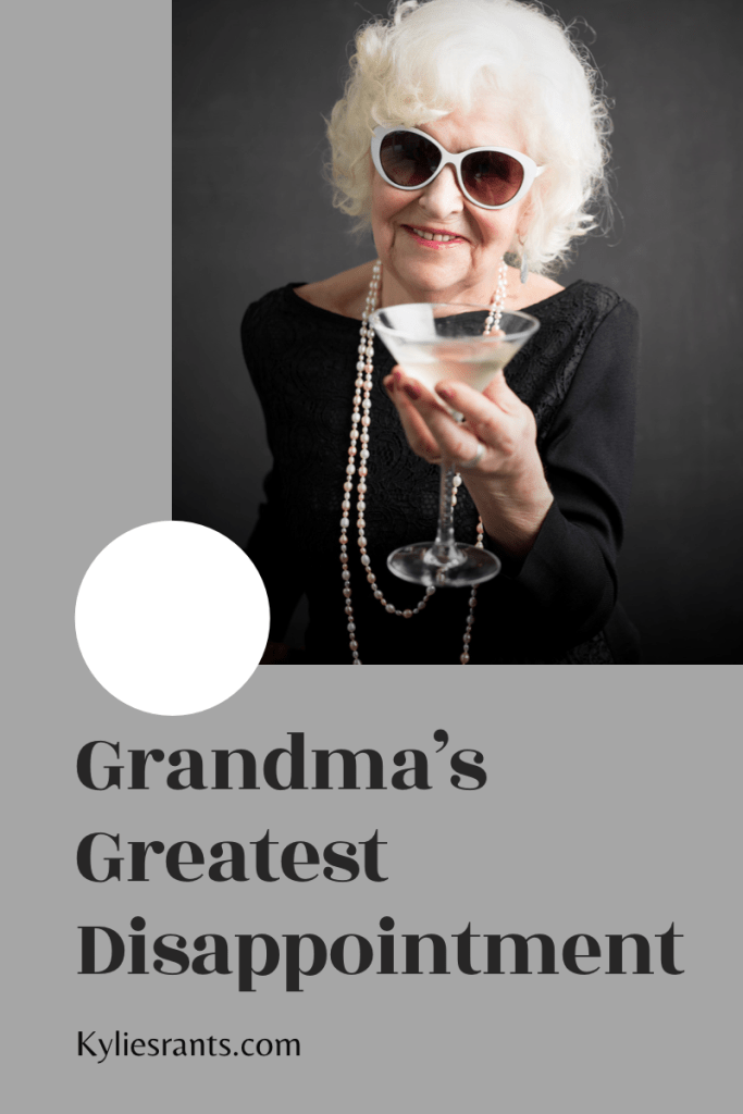 Grandma’s Disappointment With My Cleaning Skills 